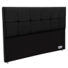 Cabeceira Ortobom Piave Veludo 160X125X12cm Preto