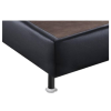 Base Ortobom Sommier Camurça 203X193X30cm Preto